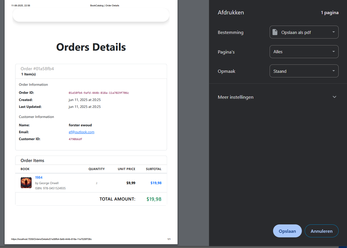 PDF export